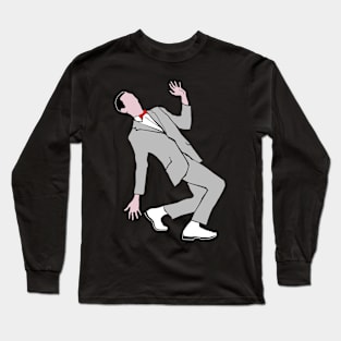 Pee-Wee Herman Dancing Long Sleeve T-Shirt